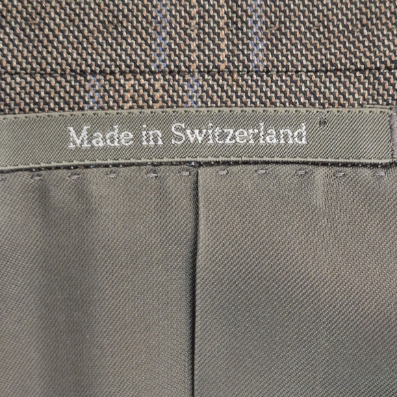 Ermenegildo Zegan for Neiman Marcus Trofeo Silk Wool Blend Suit Jacket - 48C/38R - Picture 9 of 15